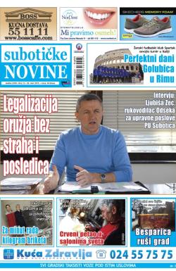 Nove Subotičke novine - broj 12, 20. mar 2015.