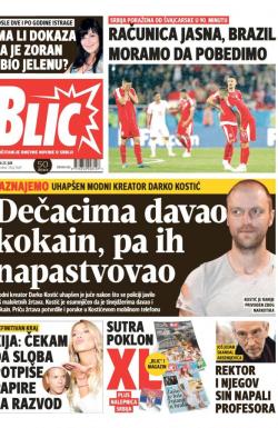 Blic - broj 7669, 23. jun 2018.