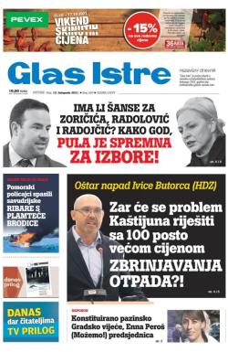 Glas Istre - broj 285, 15. okt 2021.