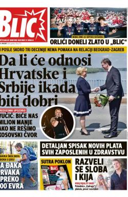 Blic - broj 7715, 8. avg 2018.