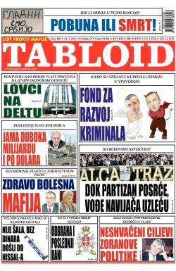 Tabloid - broj 280, 14. mar 2013.