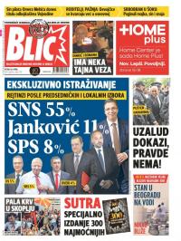 Blic - broj 7257, 28. apr 2017.