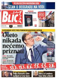 Blic - broj 7224, 25. mar 2017.