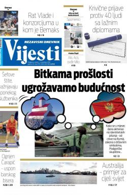 Vijesti - broj 7391, 3. nov 2018.