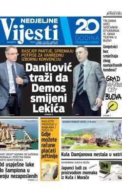 Vijesti - broj 6924, 2. jul 2017.