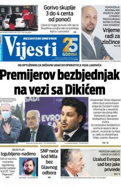 Vijesti - broj 8580, 28. feb 2022.