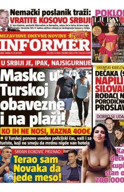 Informer - broj 2480, 20. jun 2020.