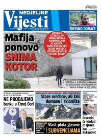 Vijesti - broj 6726, 11. dec 2016.