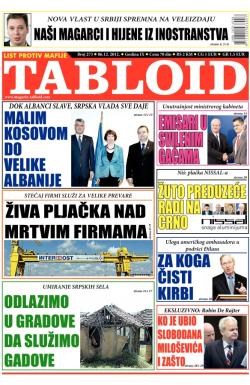 Tabloid - broj 273, 6. dec 2012.