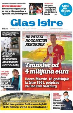 Glas Istre - broj 26, 27. jan 2021.