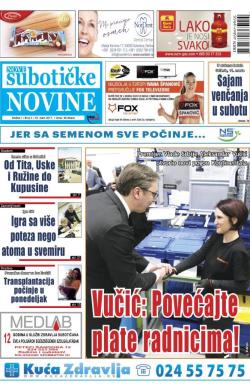 Nove Subotičke novine - broj 10, 10. mar 2017.