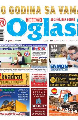 Novosti oglasi - broj 1570, 1. maj 2019.