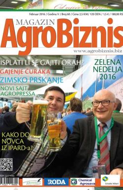 Agro Biznis - broj 60, 15. feb 2016.