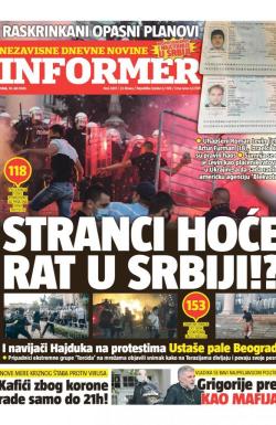 Informer - broj 2497, 10. jul 2020.