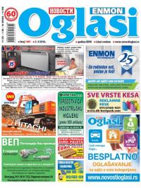 Novosti oglasi - broj 1401, 3. feb 2016.