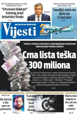 Vijesti - broj 8674, 6. jun 2022.