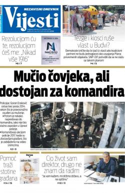 Vijesti - broj 7410, 22. nov 2018.