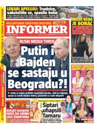 Informer - broj 2734, 19. apr 2021.