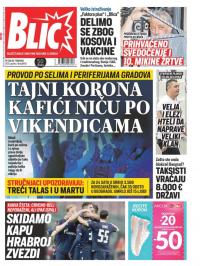 Blic - broj 8619, 26. feb 2021.