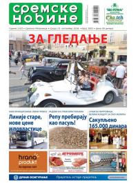 Sremske Novine - broj 3003, 19. sep 2018.