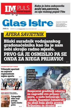 Glas Istre - broj 286, 16. okt 2021.