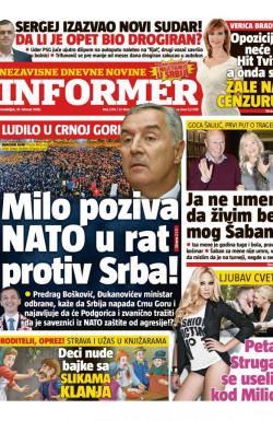 Informer - broj 2374, 10. feb 2020.