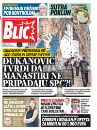 Blic - broj 8341, 19. maj 2020.