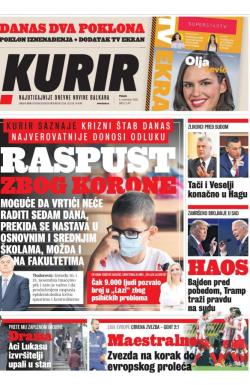 Kurir - broj 2417, 6. nov 2020.