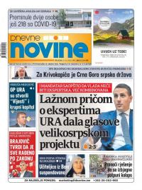 Dnevne novine - broj 2810, 14. okt 2020.