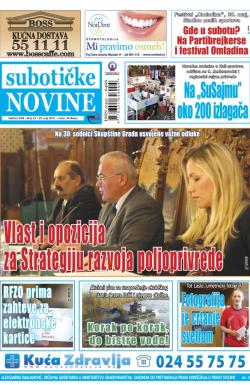 Nove Subotičke novine - broj 22, 29. maj 2015.