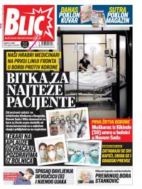 Blic - broj 8292, 21. mar 2020.