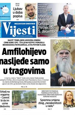 Vijesti - broj 8415, 13. sep 2021.