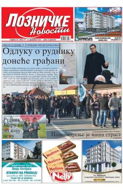 Lozničke novosti - broj 717, 10. dec 2021.