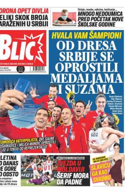 Blic - broj 8782, 10. avg 2021.