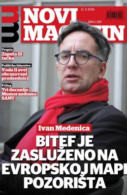 Novi magazin - broj 285, 13. okt 2016.