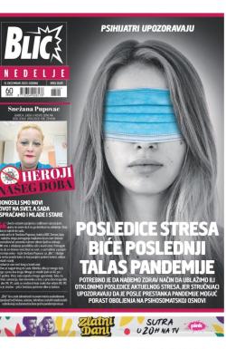 Blic - broj 8549, 13. dec 2020.