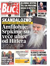 Blic - broj 7427, 17. okt 2017.