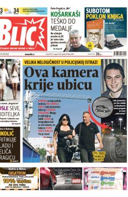 Blic - broj 6285, 12. avg 2014.