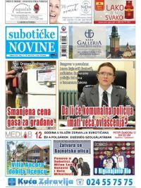 Nove Subotičke novine - broj 11, 18. mar 2016.