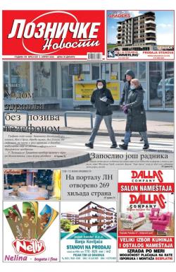 Lozničke novosti - broj 629, 3. apr 2020.