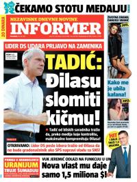 Informer - broj 70, 30. jul 2012.