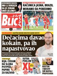 Blic - broj 7669, 23. jun 2018.