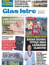 Glas Istre - broj 5, 6. jan 2023.