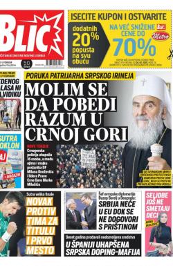 Blic - broj 8244, 1. feb 2020.