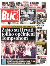 Blic - broj 7695, 19. jul 2018.