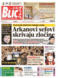 Blic - broj 6086, 21. jan 2014.