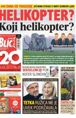 Blic - broj 6930, 31. maj 2016.