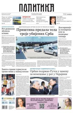 Politika - broj 39709, 19. jun 2024.