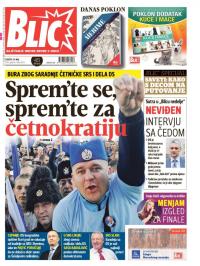 Blic - broj 6913, 14. maj 2016.