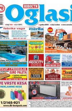 Novosti oglasi - broj 1456, 22. feb 2017.